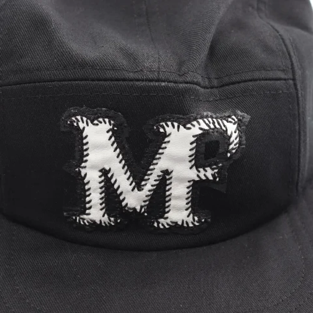 Moncler Pre-owned Cotton hats Black Dames