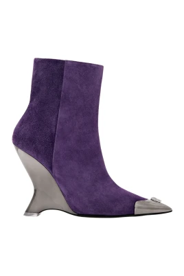 Suede Boots Wedge