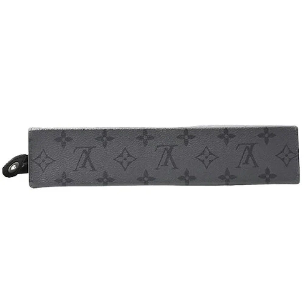 Louis Vuitton Vintage Pre-owned Canvas clutches Black Heren