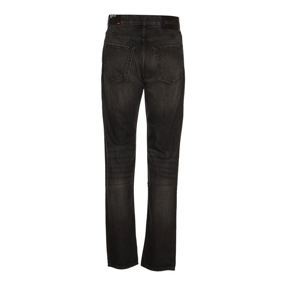 Boss Stijlvolle Jeans Re.maine BC Gray Heren