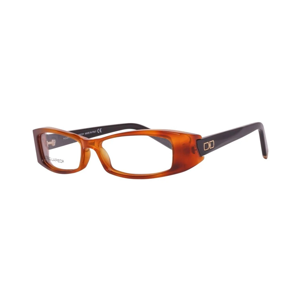 Dsquared2 Elegante bruine plastic monturen met filter Brown Dames