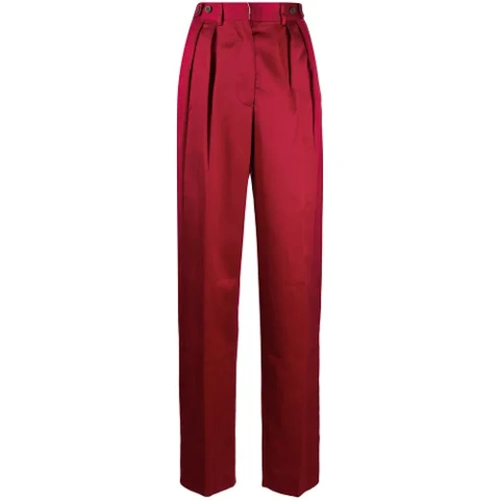 Jean Paul Gaultier Pre-owned Cotton bottoms Red Dames