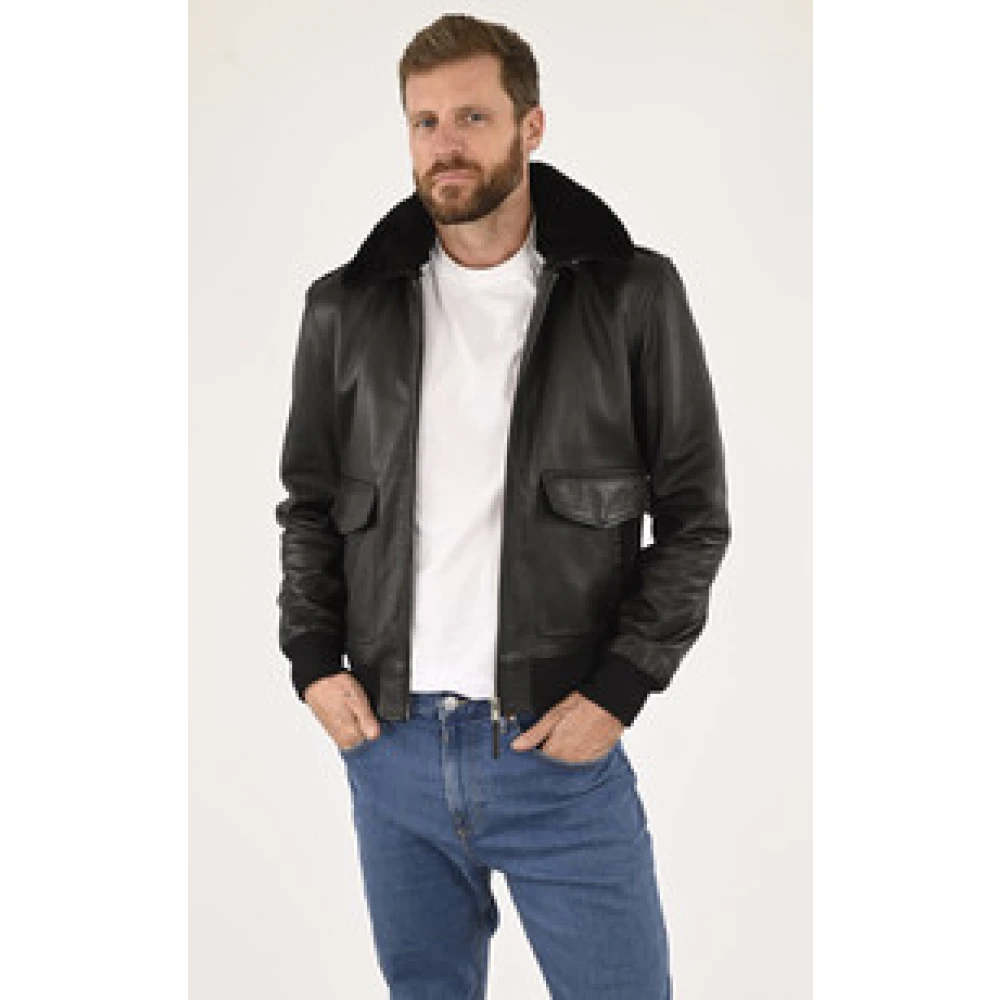 La Canadienne Jackets Black Heren