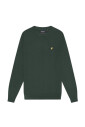 pull-vert-en-maille-a-col-rond