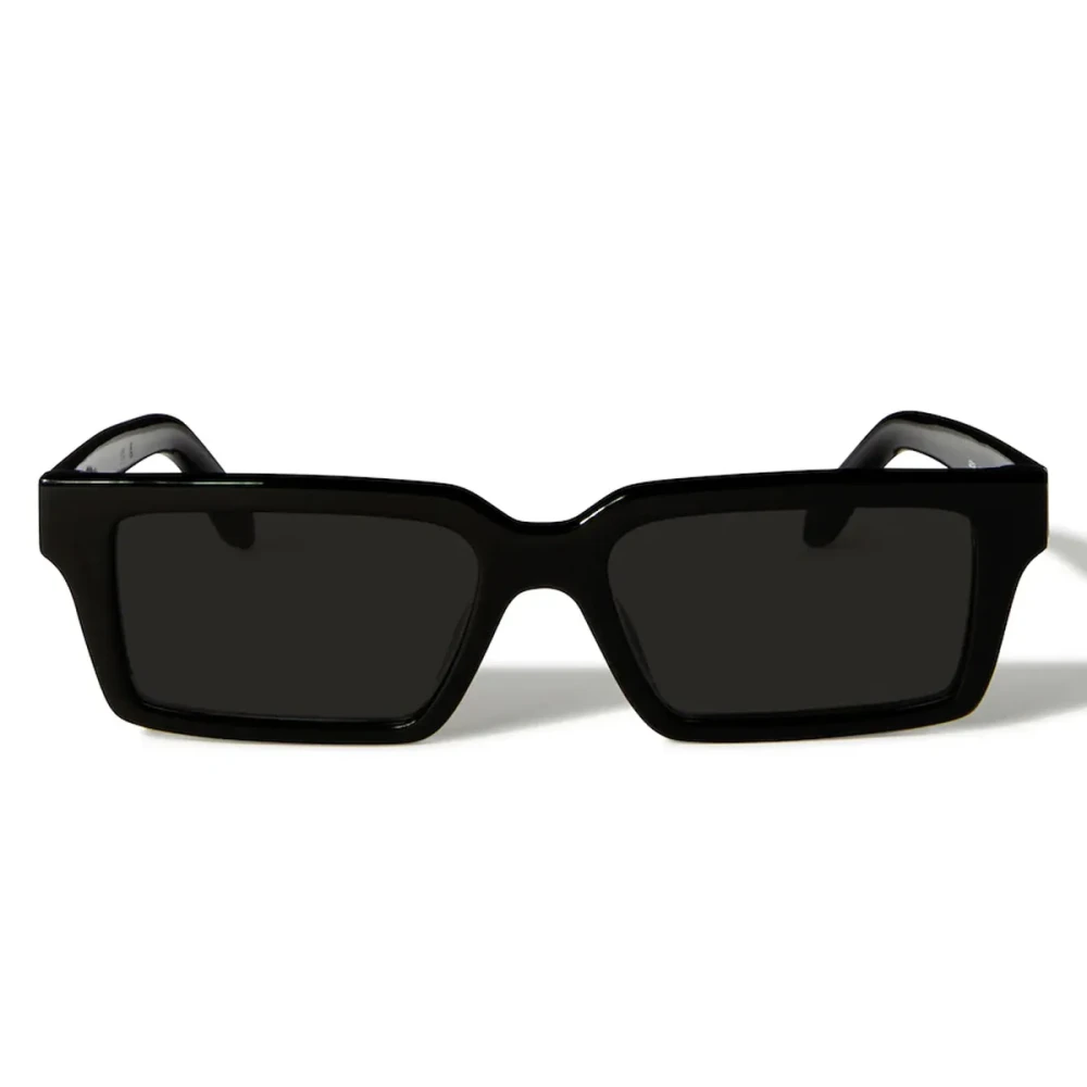 Off White Unisex Black Sunglasses, 54 Mm, Frame Grey Lens Sunglasses