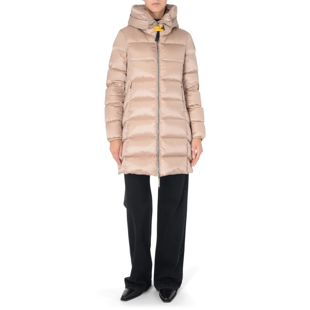 Parajumpers Beige Marion donsjack met capuchon Beige Dames
