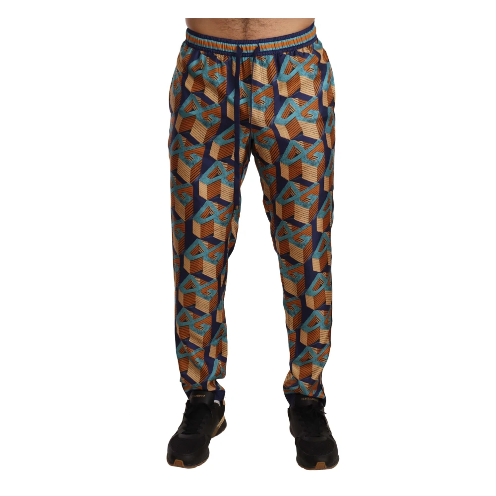 Dolce & Gabbana Hombre Multicolor Pantalones, Talla: S