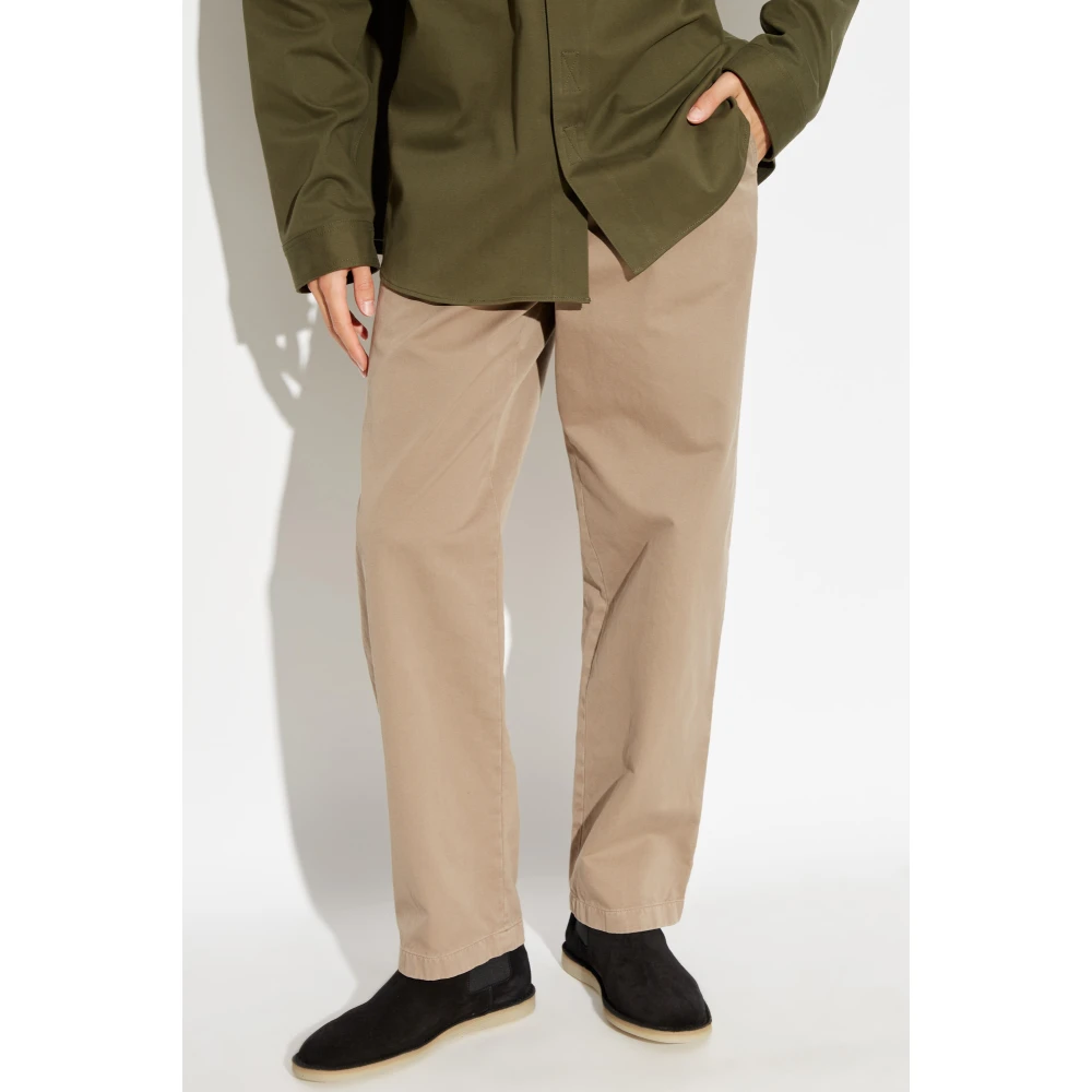 Dolce & Gabbana Katoenen broek Brown Heren
