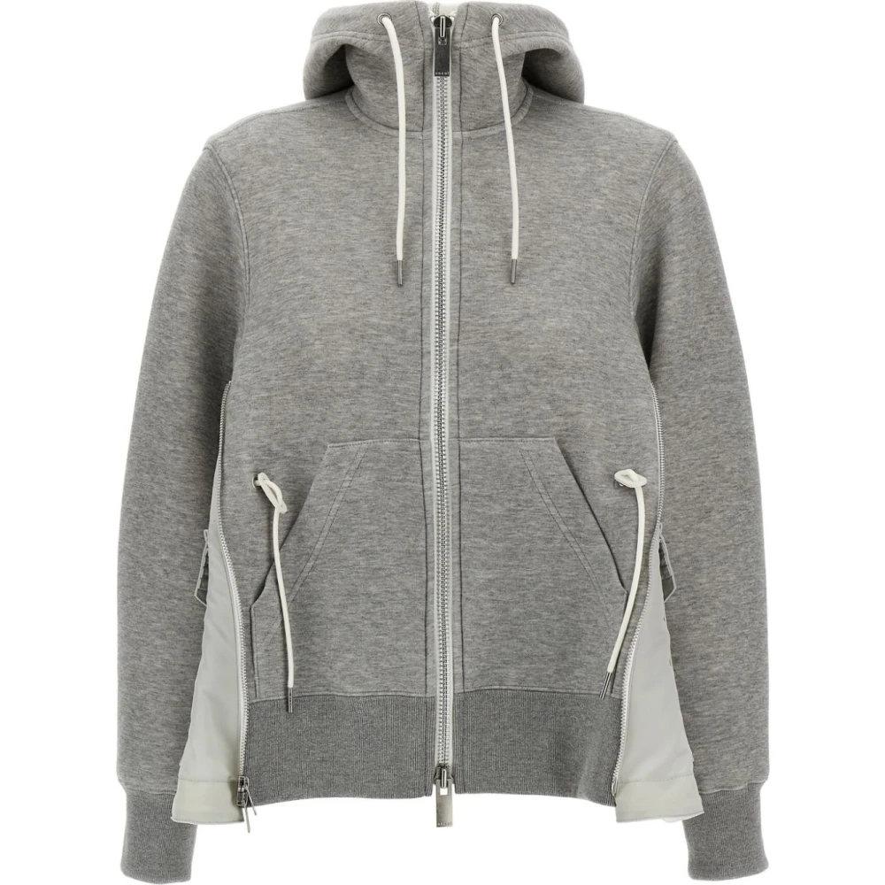 Sacai Stijlvolle Sweaters Collectie Gray Dames