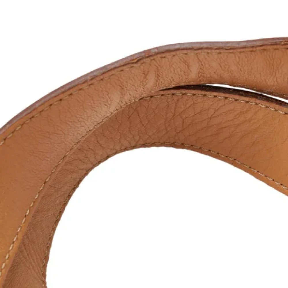 Celine Vintage Pre-owned Leather celine-bags Brown Dames