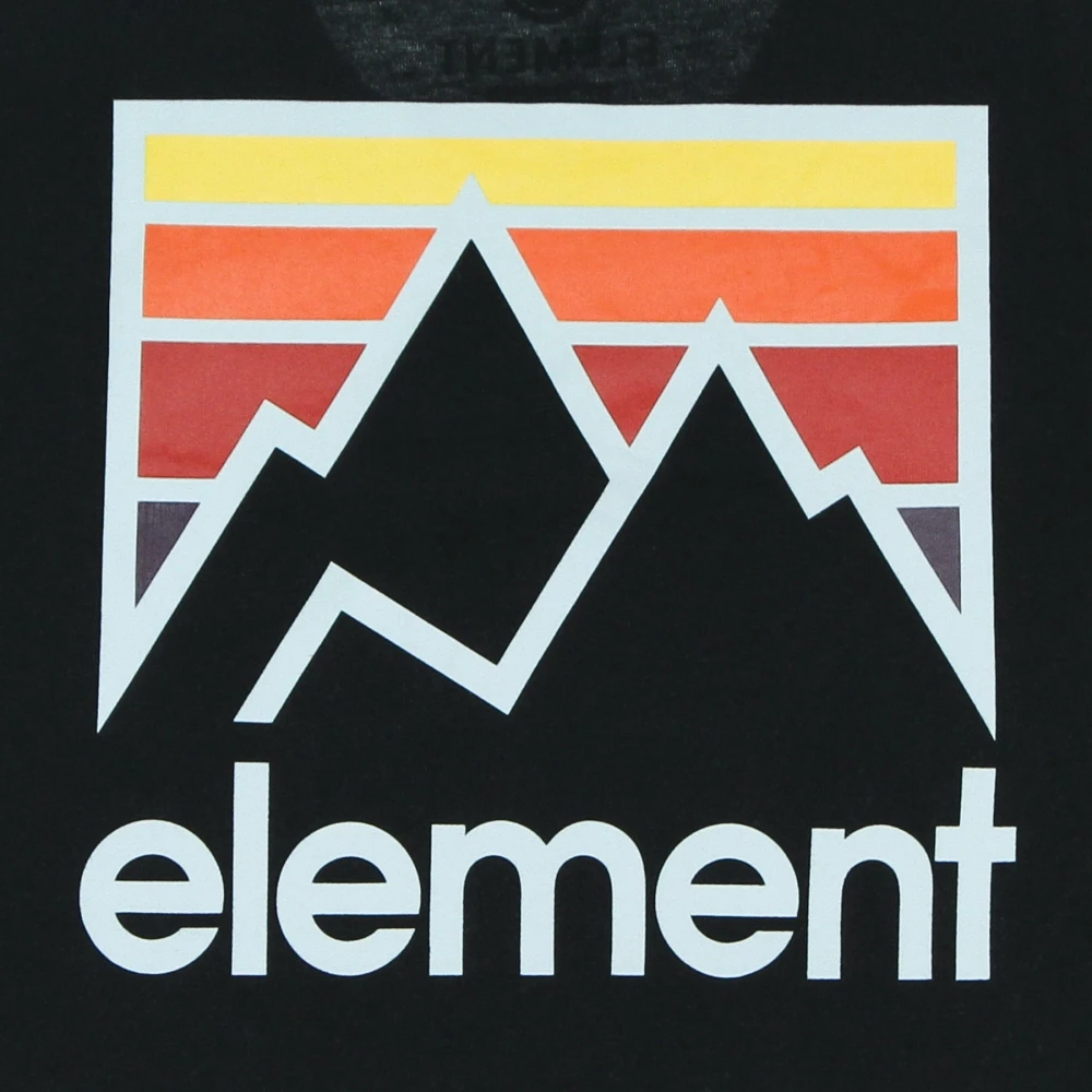 Element Joint Tee Flint Black Streetwear Collectie Black Heren