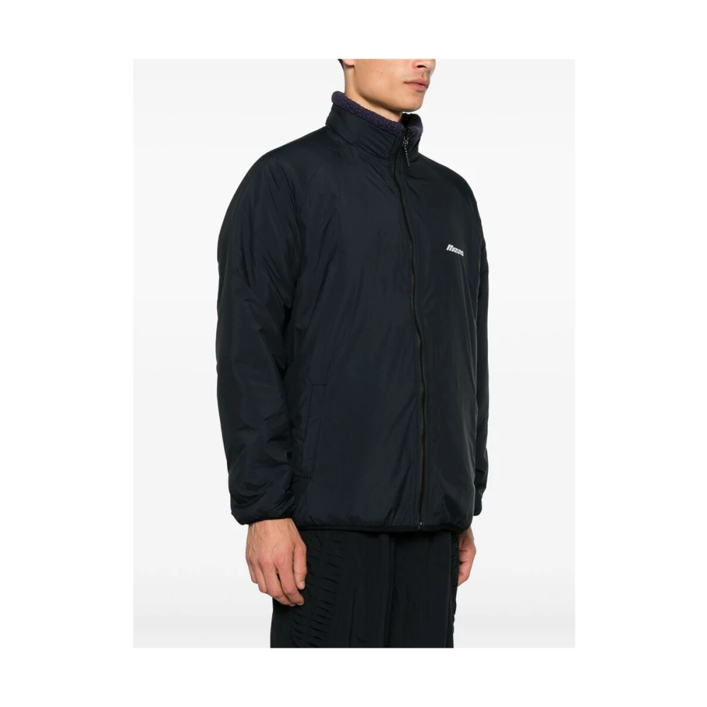 Mizuno Reversibele Fleece Shell Jacket Purple Heren
