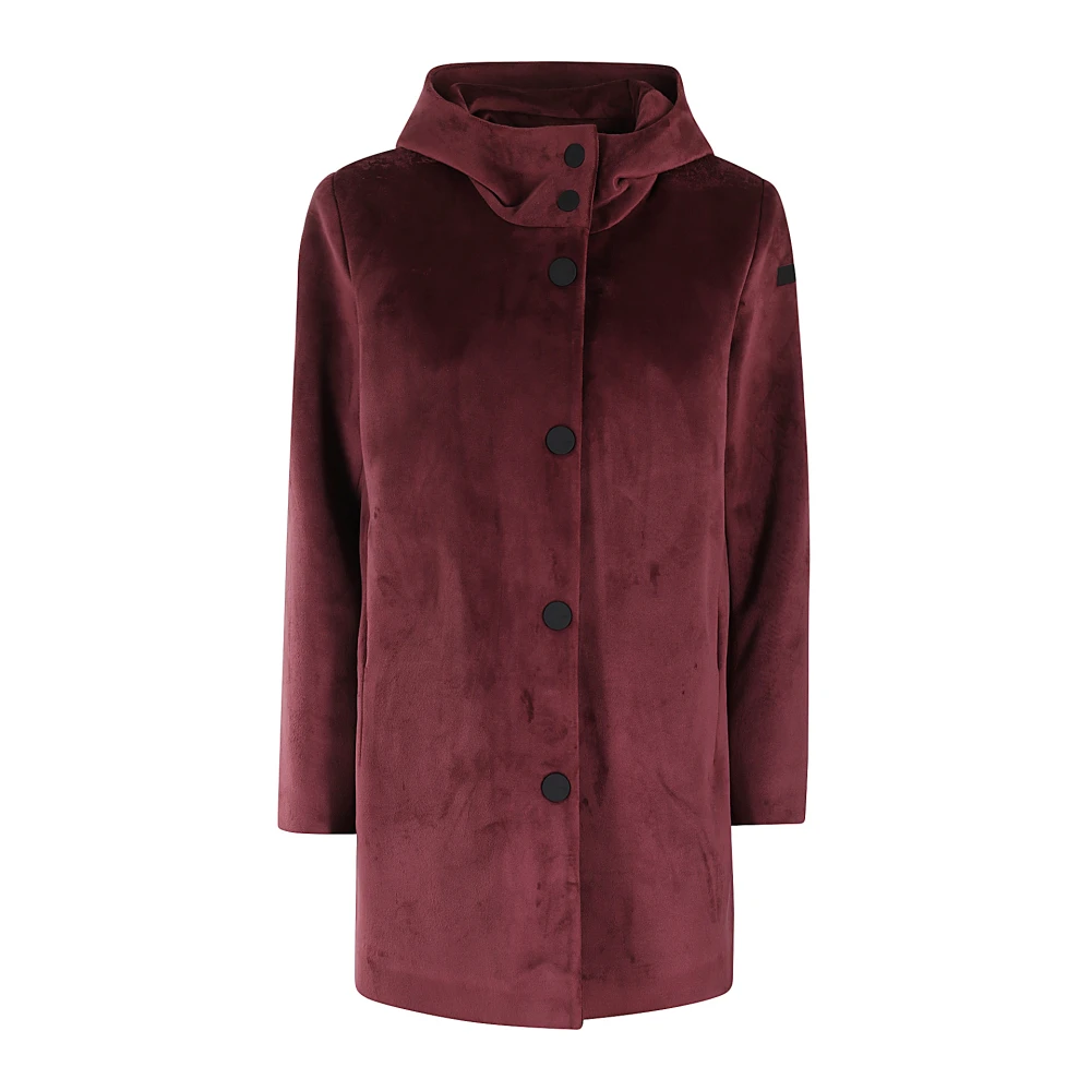 RRD Velvet Neo Parka Jas Vrouwen Purple Dames
