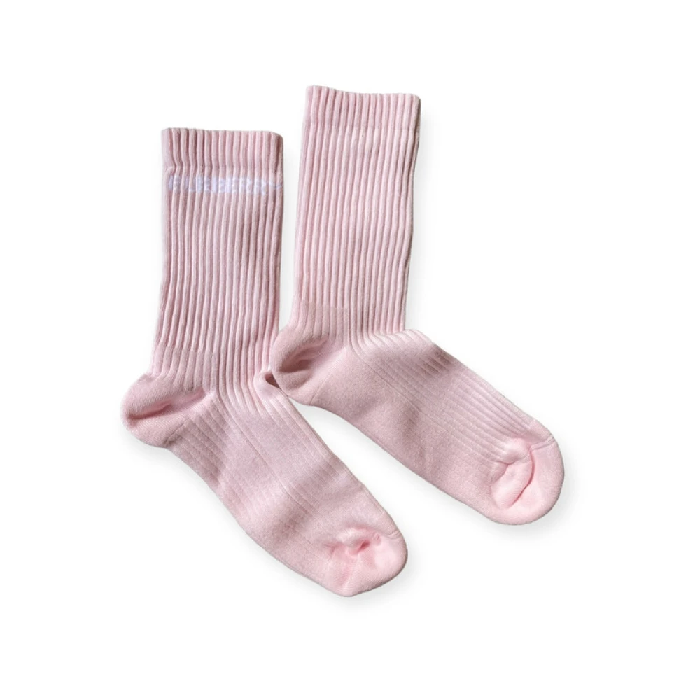 Burberry Roze Shapewear Sokken Unisex Nieuw Pink Unisex