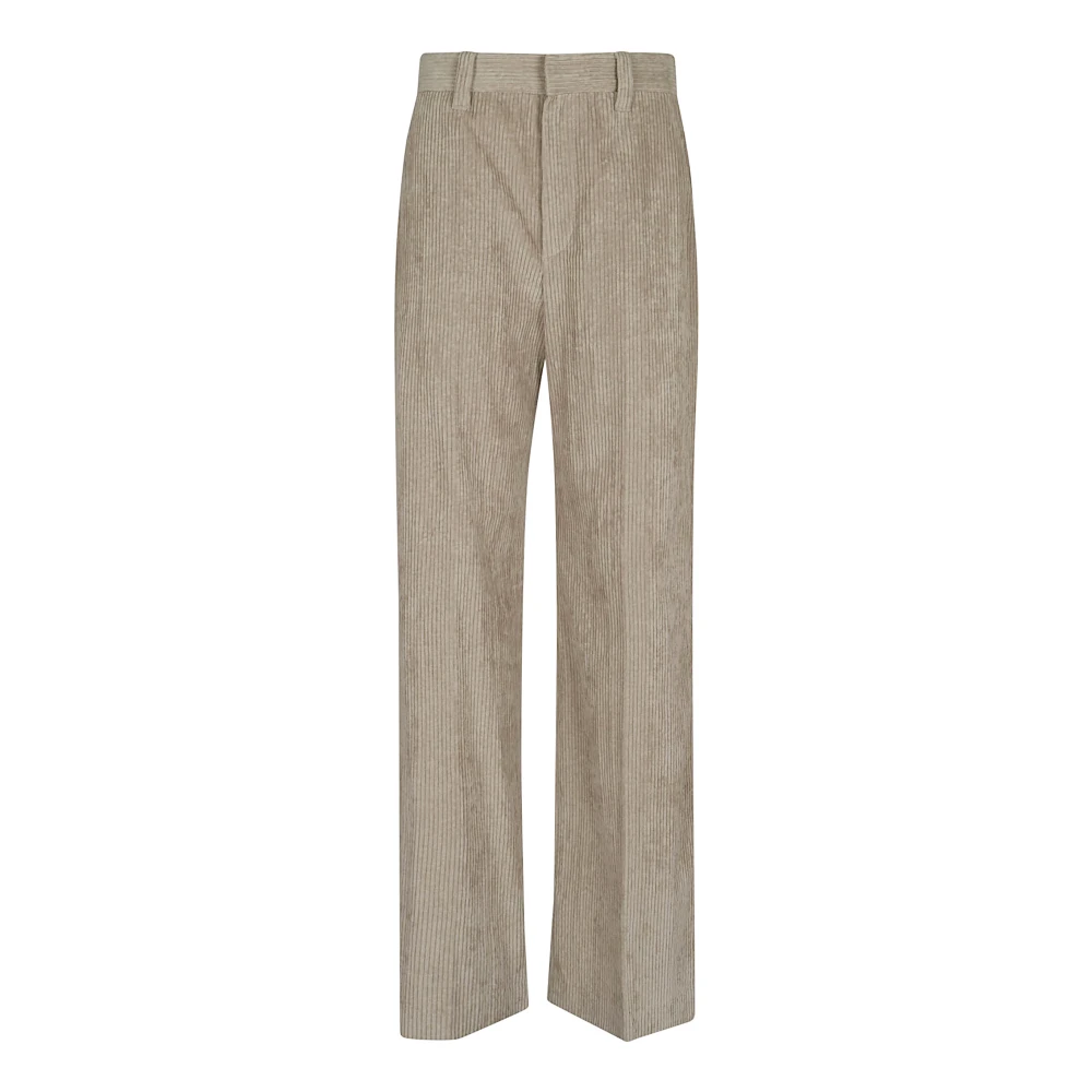 BRUNELLO CUCINELLI Witte Velvet Broek Aw24 White Dames