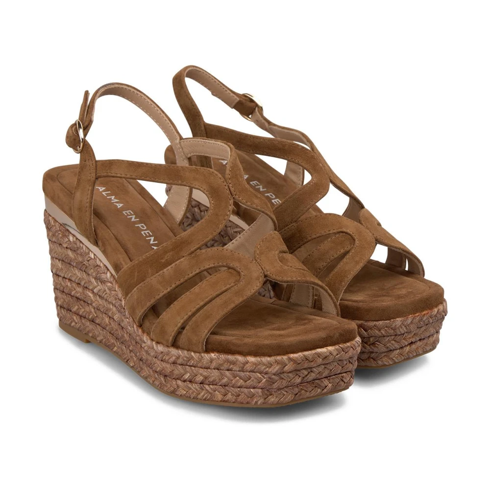 ALMA EN PENA Esparto Multifunction Wedge Sandal