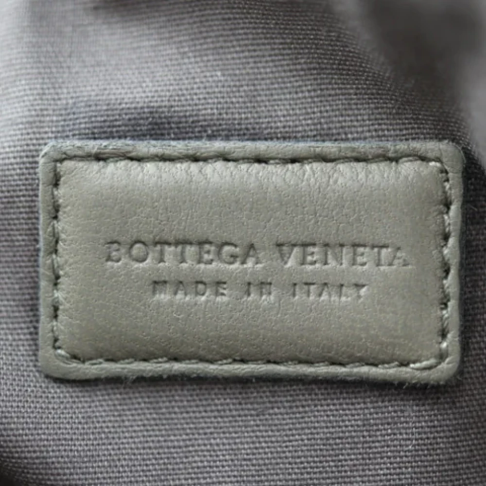 Bottega Veneta Vintage Pre-owned Fabric pouches Brown Dames