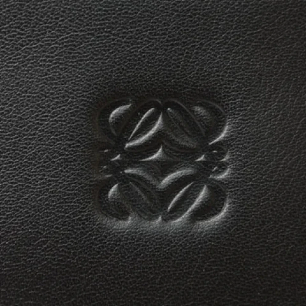 Loewe Pre-owned Leather handbags Black Dames