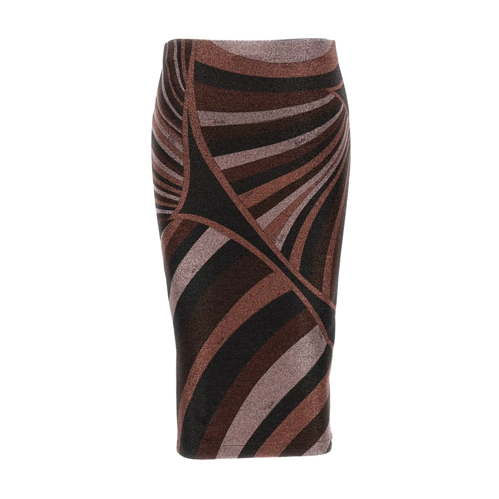 Pucci Donna Multicolor Gonne, E, M, New,