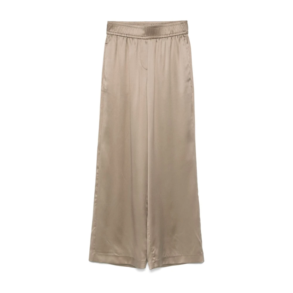 Trousers > Wide Trousers - - Brunello Cucinelli - Modalova