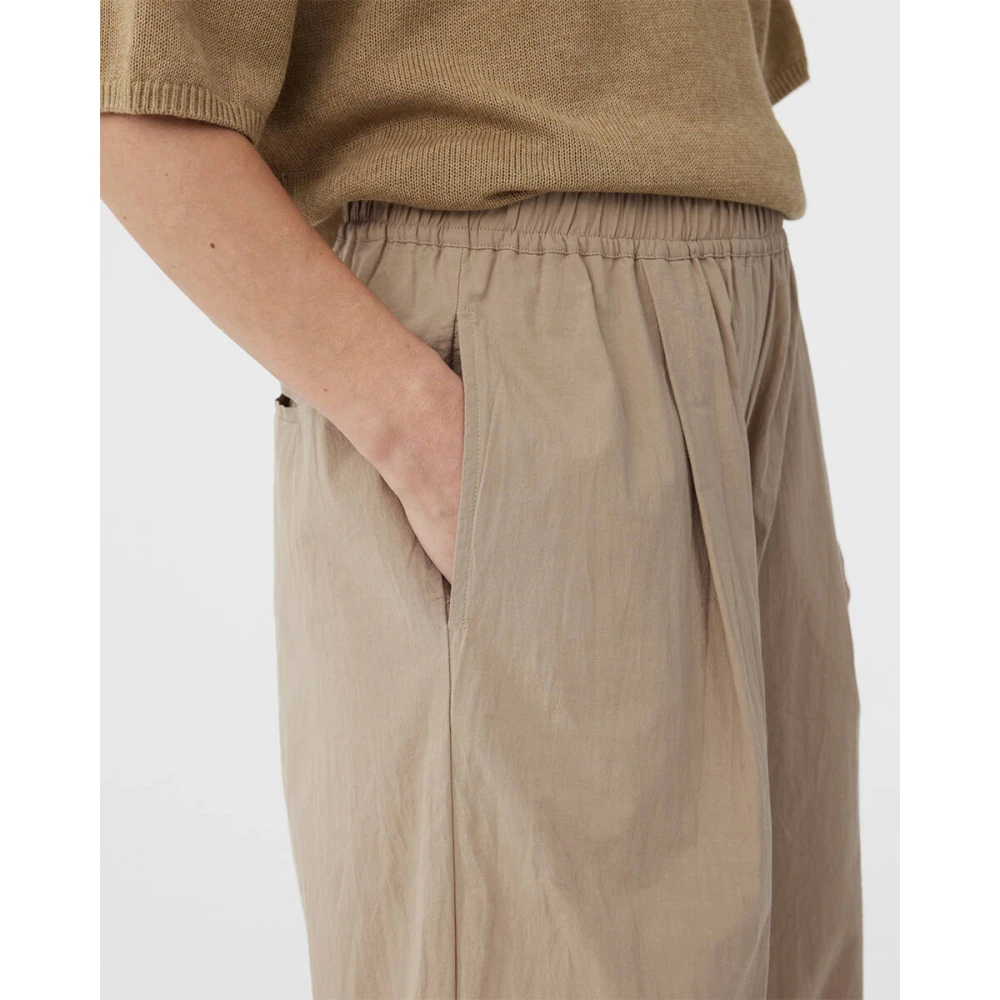 Knit-ted Stijlvolle Broek Nori Broek Brown Dames