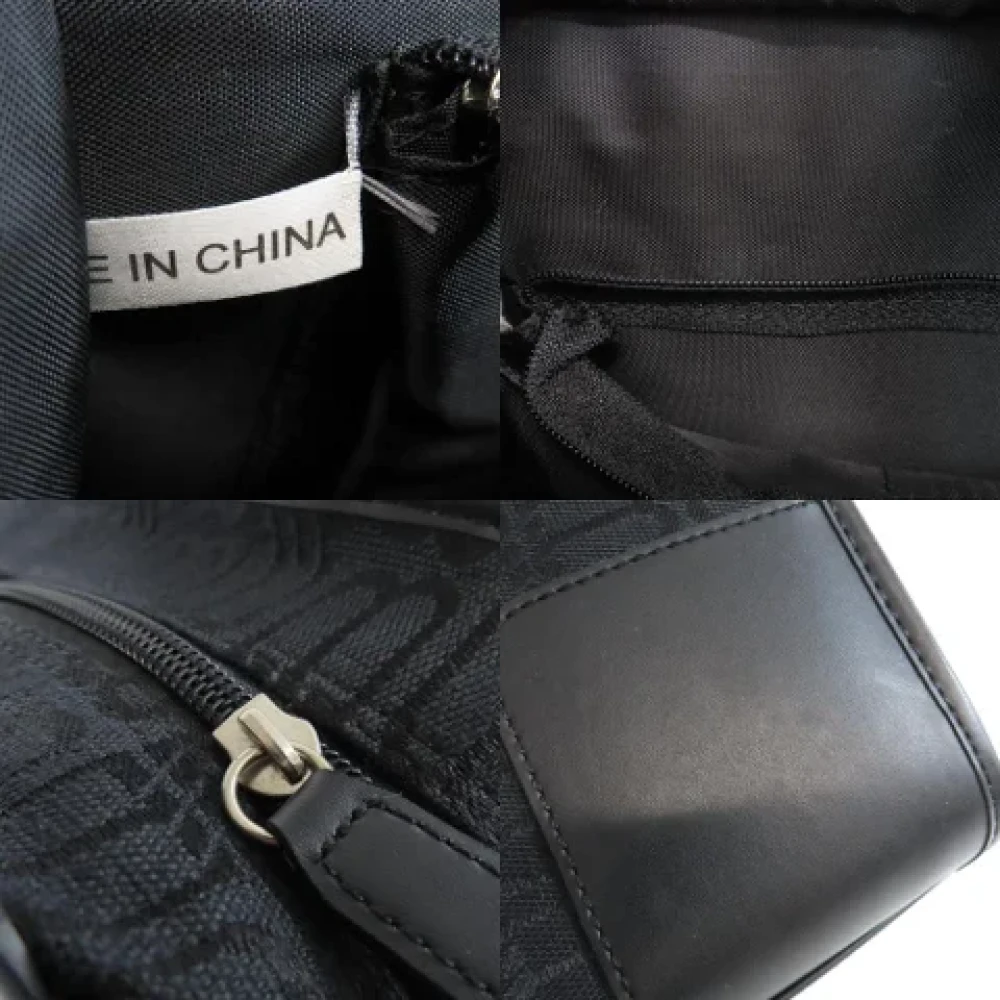 Balenciaga Vintage Pre-owned Canvas handbags Black Dames