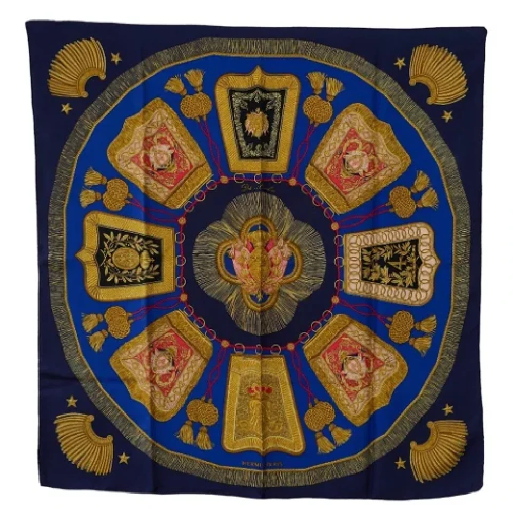 Pre-owned > Pre-owned Accessories > Pre-owned Scarves - - Hermès Vintage - Modalova