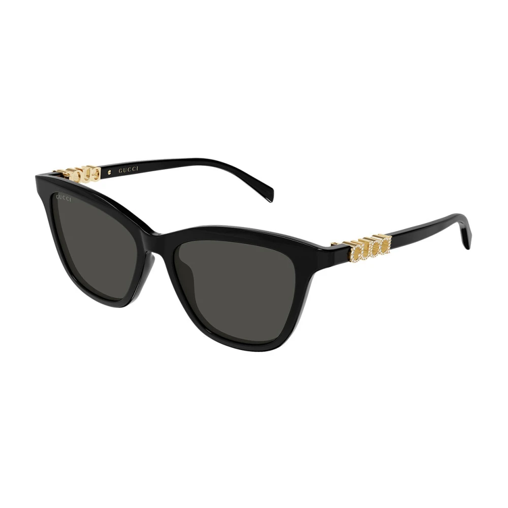 Gucci Women's Black Gg2032s Sunglasses - Sunglasses - 52 Mm - Accessories