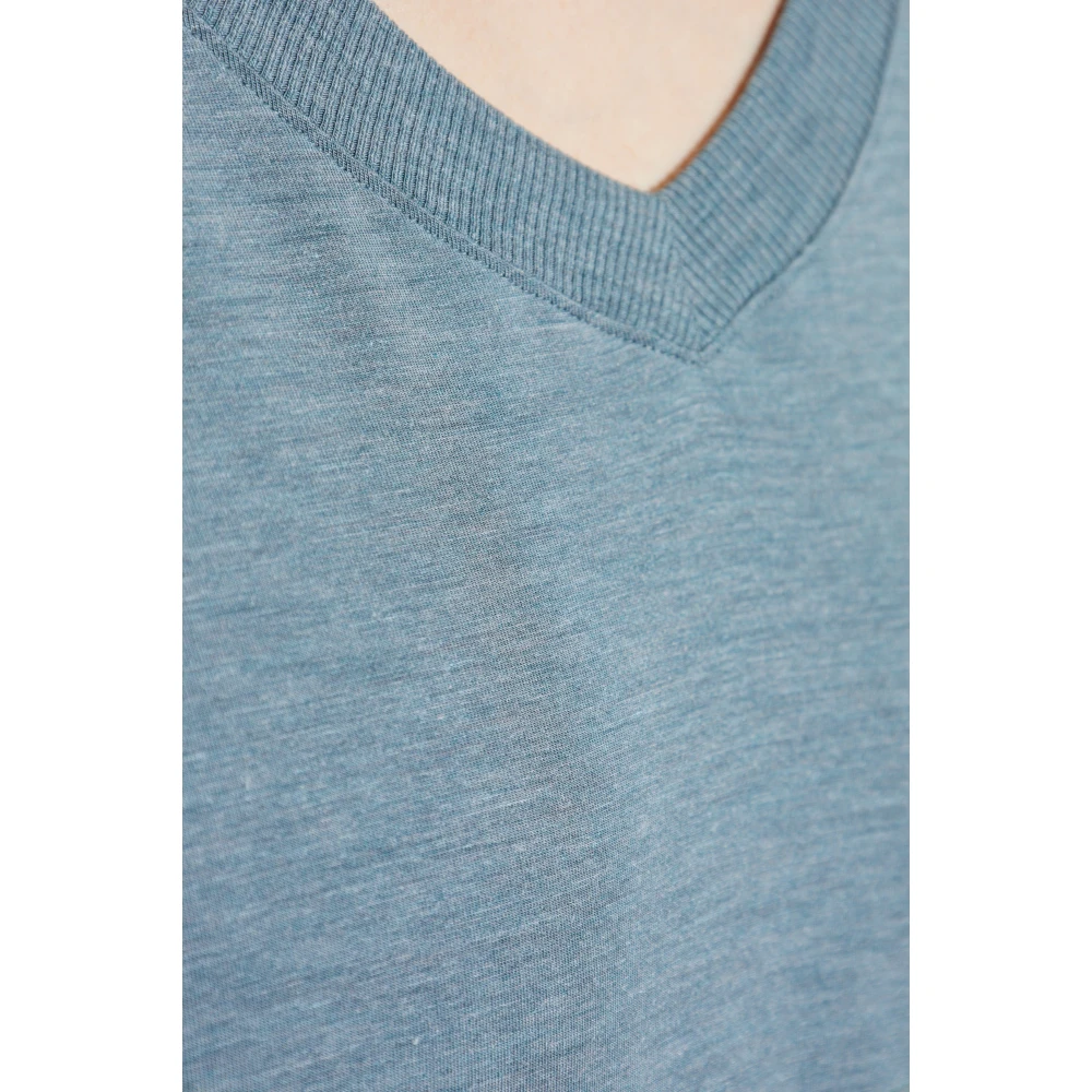 Hanro T-shirt 'Casuals' Blue Heren