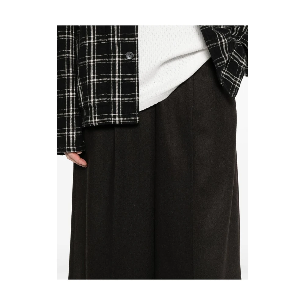 A.p.c. Koffiebruine Broek met Zakken Black Dames