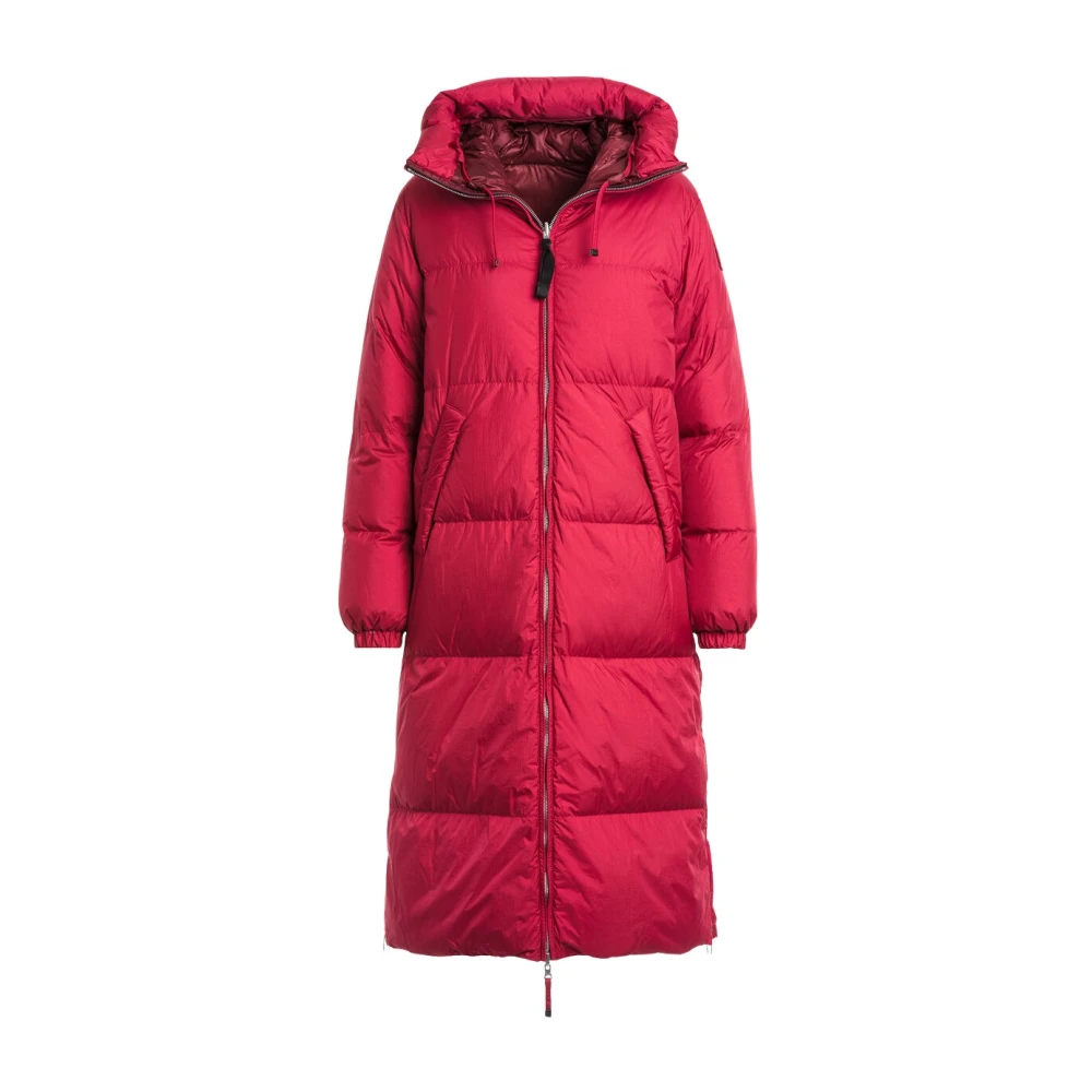 Parajumpers Donna Rosso Cappotti, S, New,