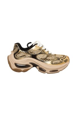 dragon-glamour-sneakers-guld-sort