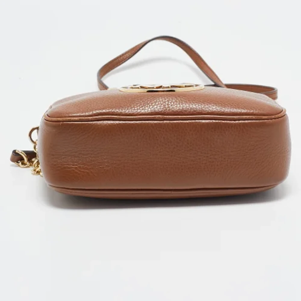 Michael Kors Pre-owned Leather crossbody-bags Brown Dames