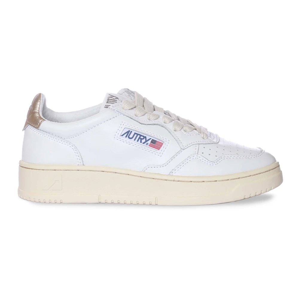 Autry Gouden Tab Sneakers White Dames