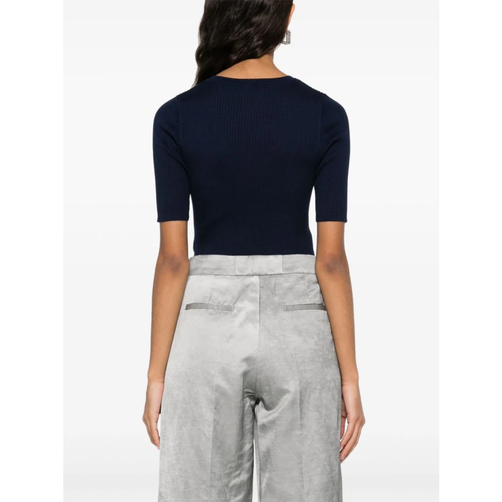 pinko Blauwe Trui voor Vrouwen Blue Dames