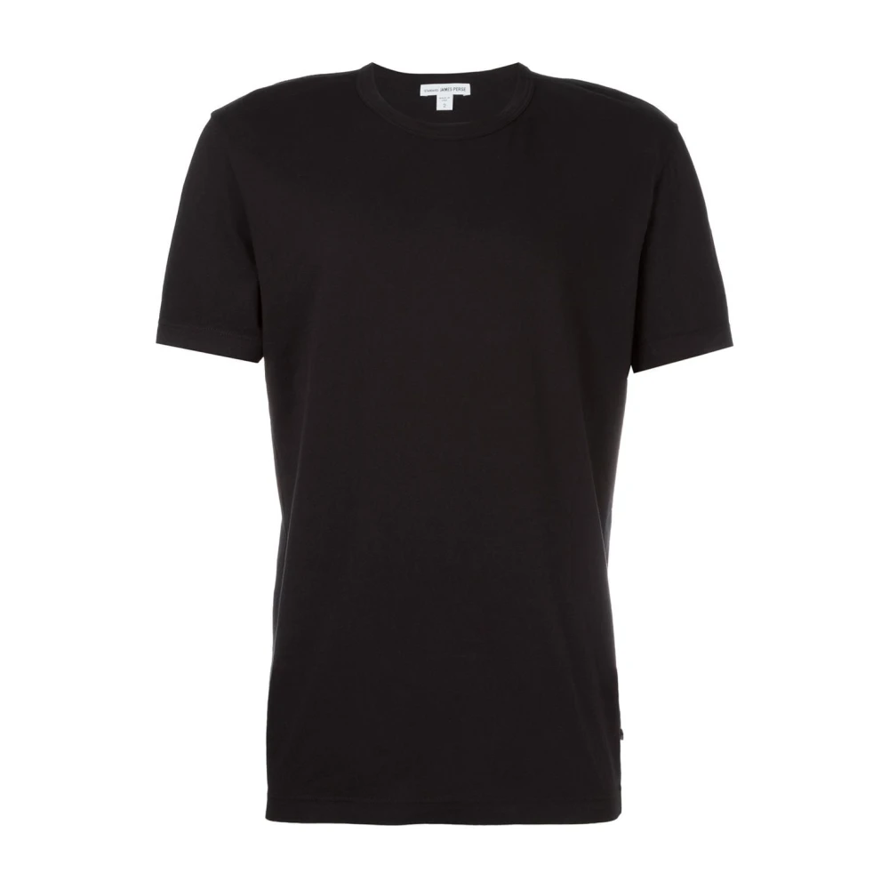 James Perse Zwarte T-shirts en Polos met korte mouwen Black Heren