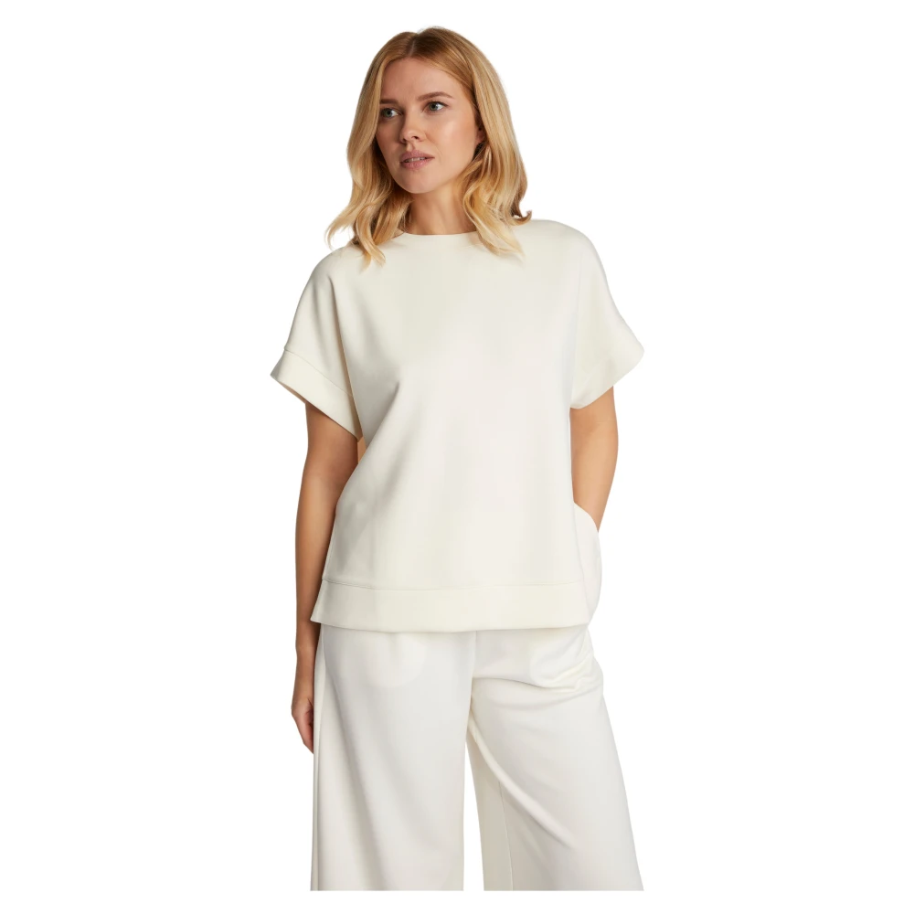 Rich & Royal Zachte Tencel Peached Overhemd White Dames