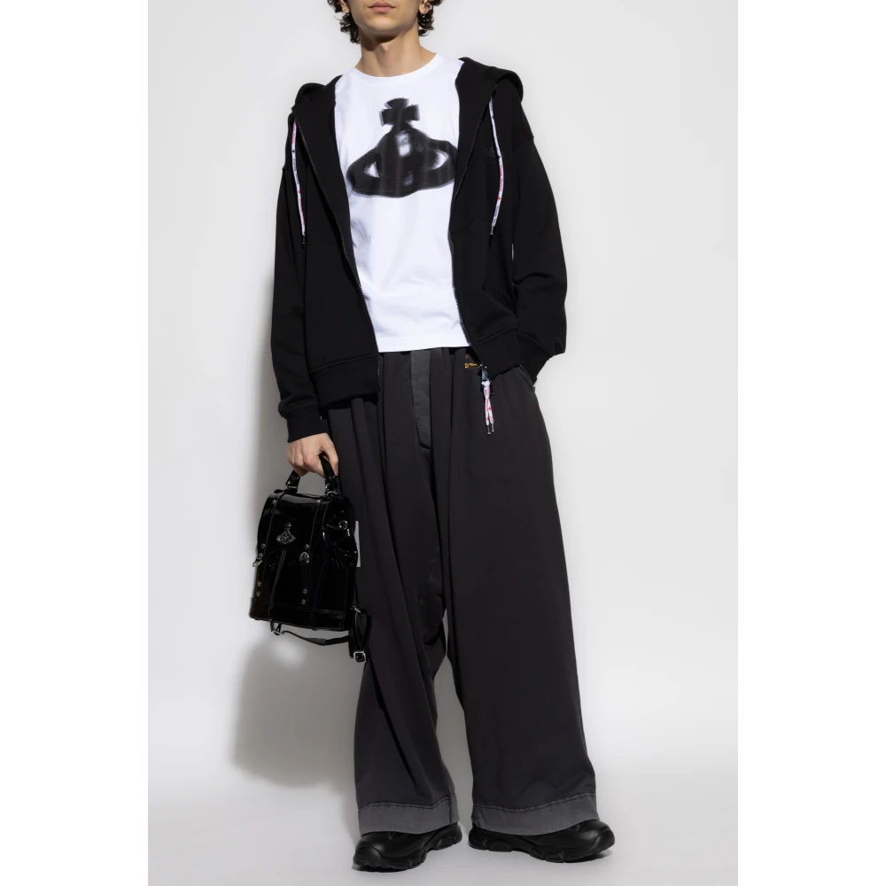 Vivienne Westwood T-shirt met logo White Heren