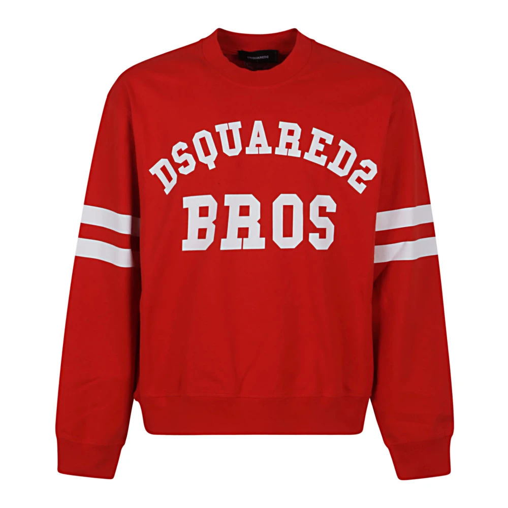Dsquared2 Rode T-shirt voor mannen Red Heren