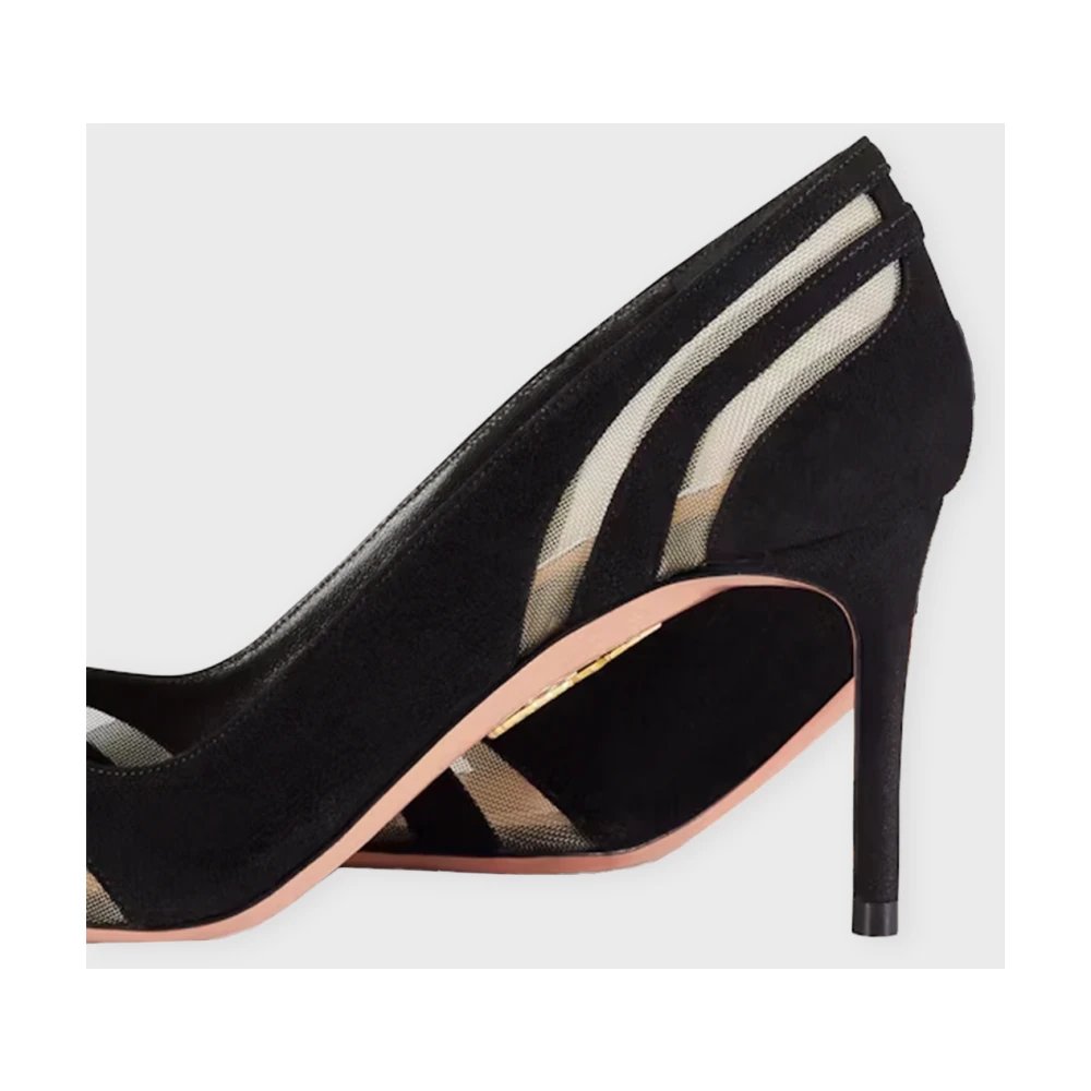 Aquazzura Spy Pump Stijlvolle hoge hakken Black Dames