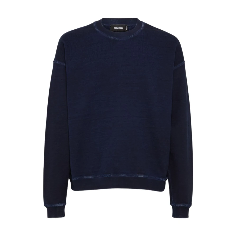 Dsquared2 Men's Blue Jumpers - Sweatshirts - M - Sweatshirts & Hoodies