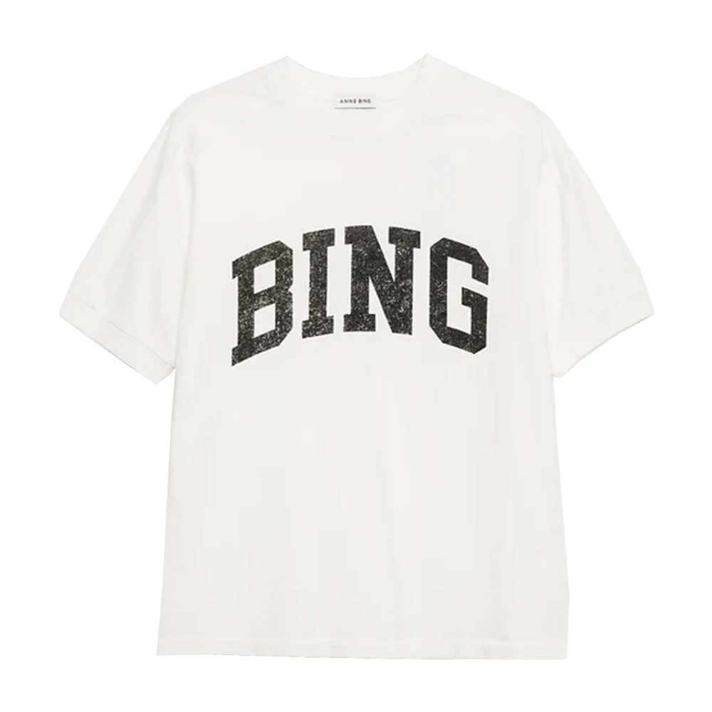 Anine Bing Jaylin T-shirt White Dames