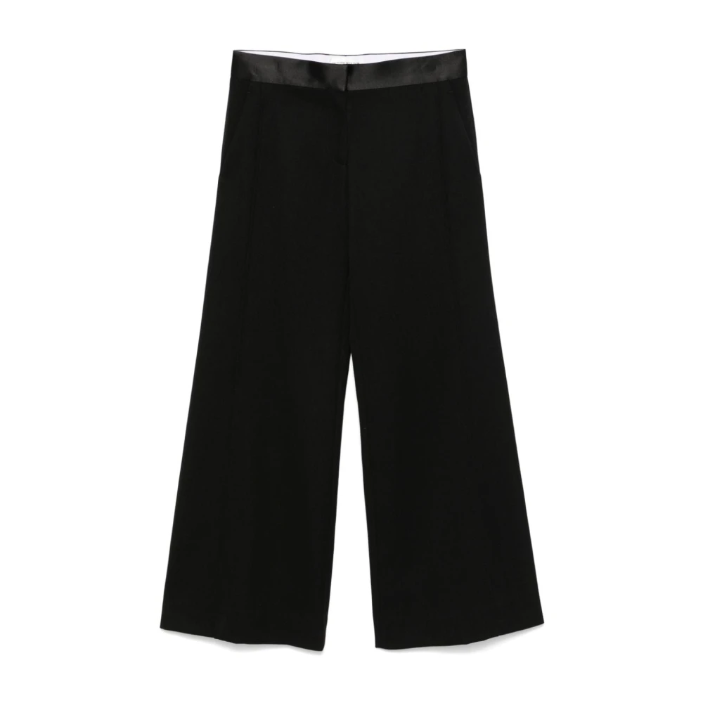 Victoria Beckham Zwarte Stijlvolle Broek Black Dames