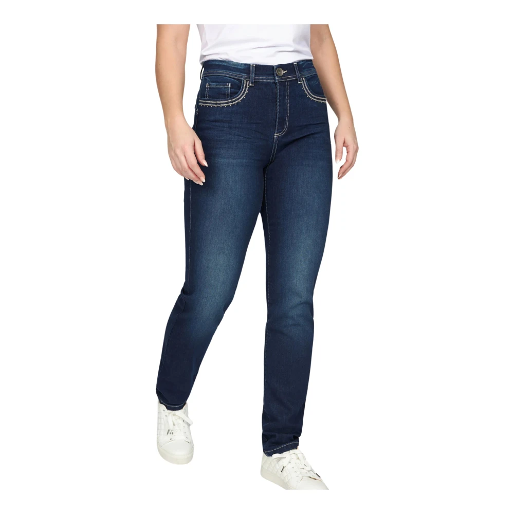 2-Biz Skinny Jeans Blue Dames