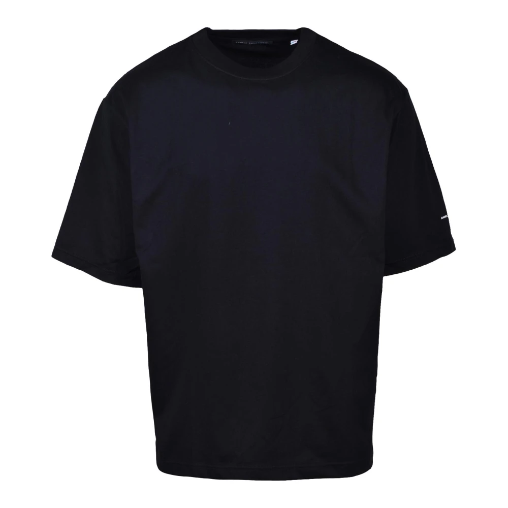 Daniele Alessandrini Katoenen T-shirt Black Heren