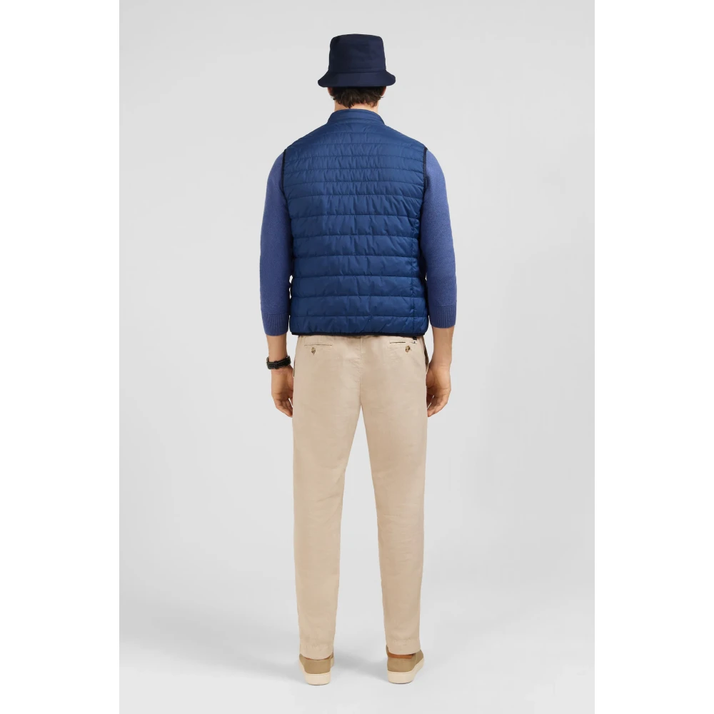 Eden Park Vests Blue Heren