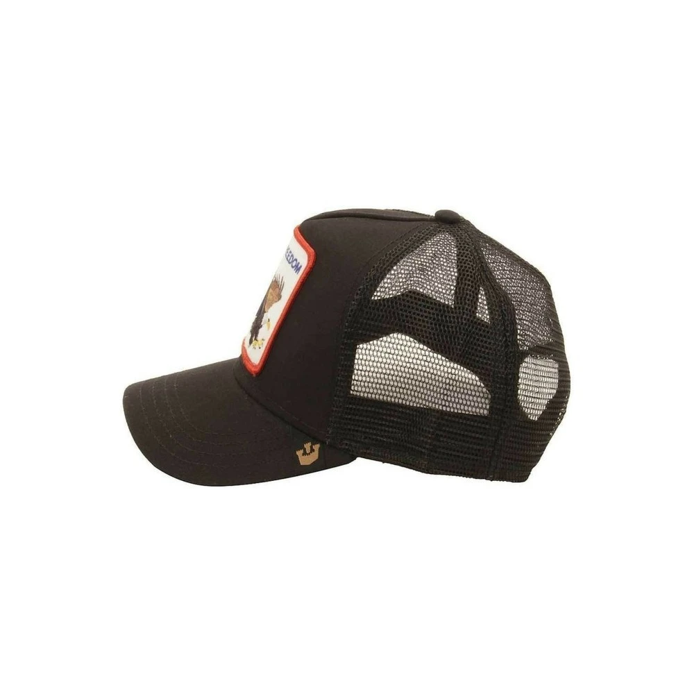 Goorin Bros Zwarte Adelaar Vrijheid Pet Black Heren