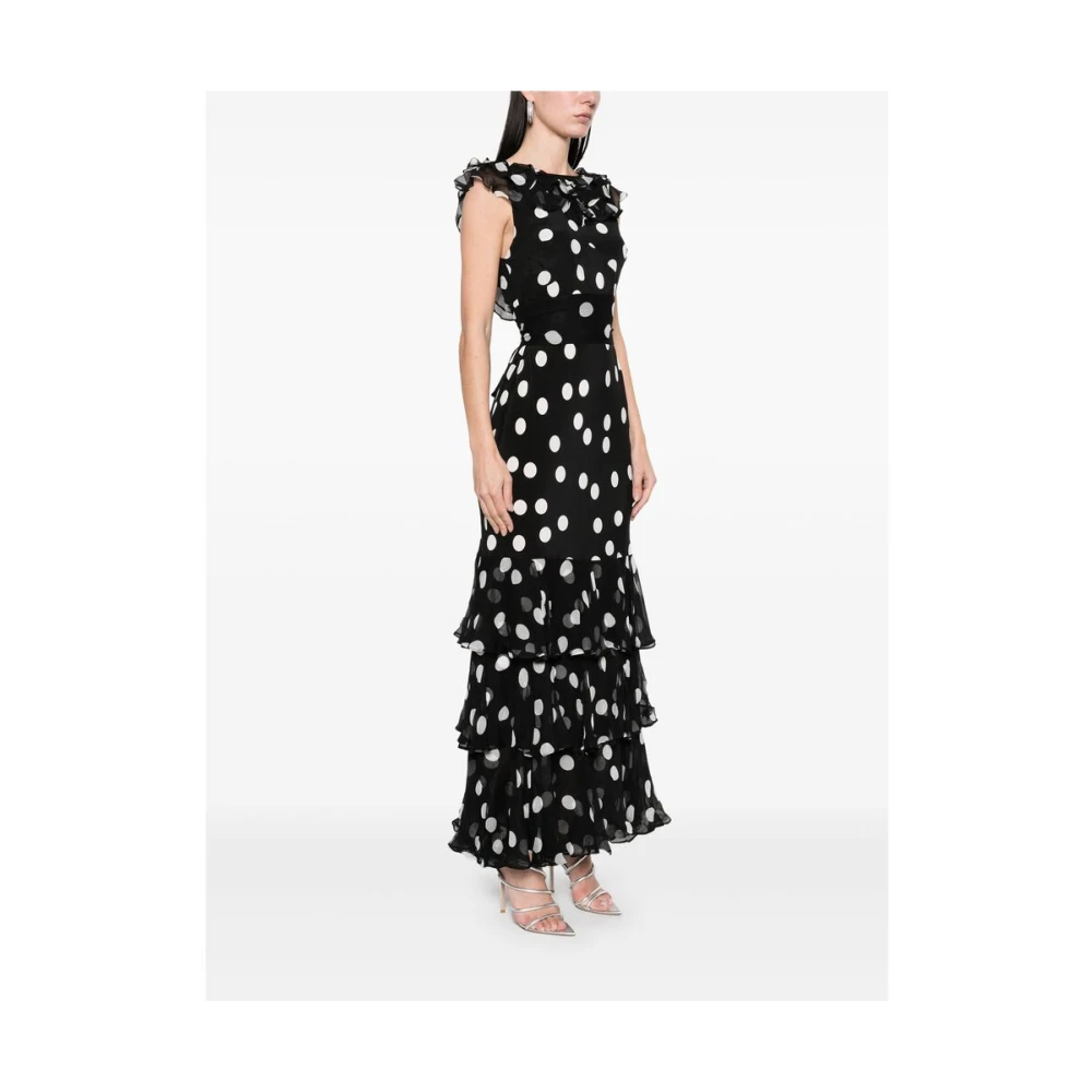 Rixo Zwarte Jurk met Ritssluiting Black Dames