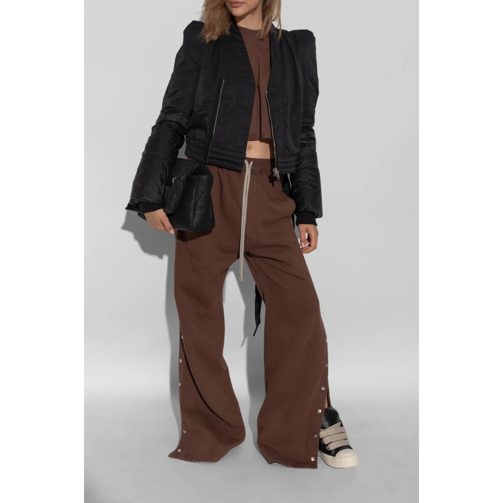 Rick Owens Padded Jacket Metro Black Dames