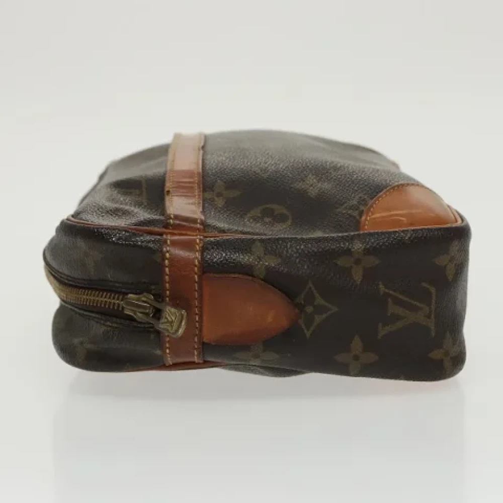 Louis Vuitton Vintage Pre-owned Canvas clutches Brown Dames